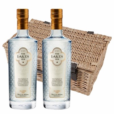 The Lakes Gin 70cl Twin Hamper (2x70cl)